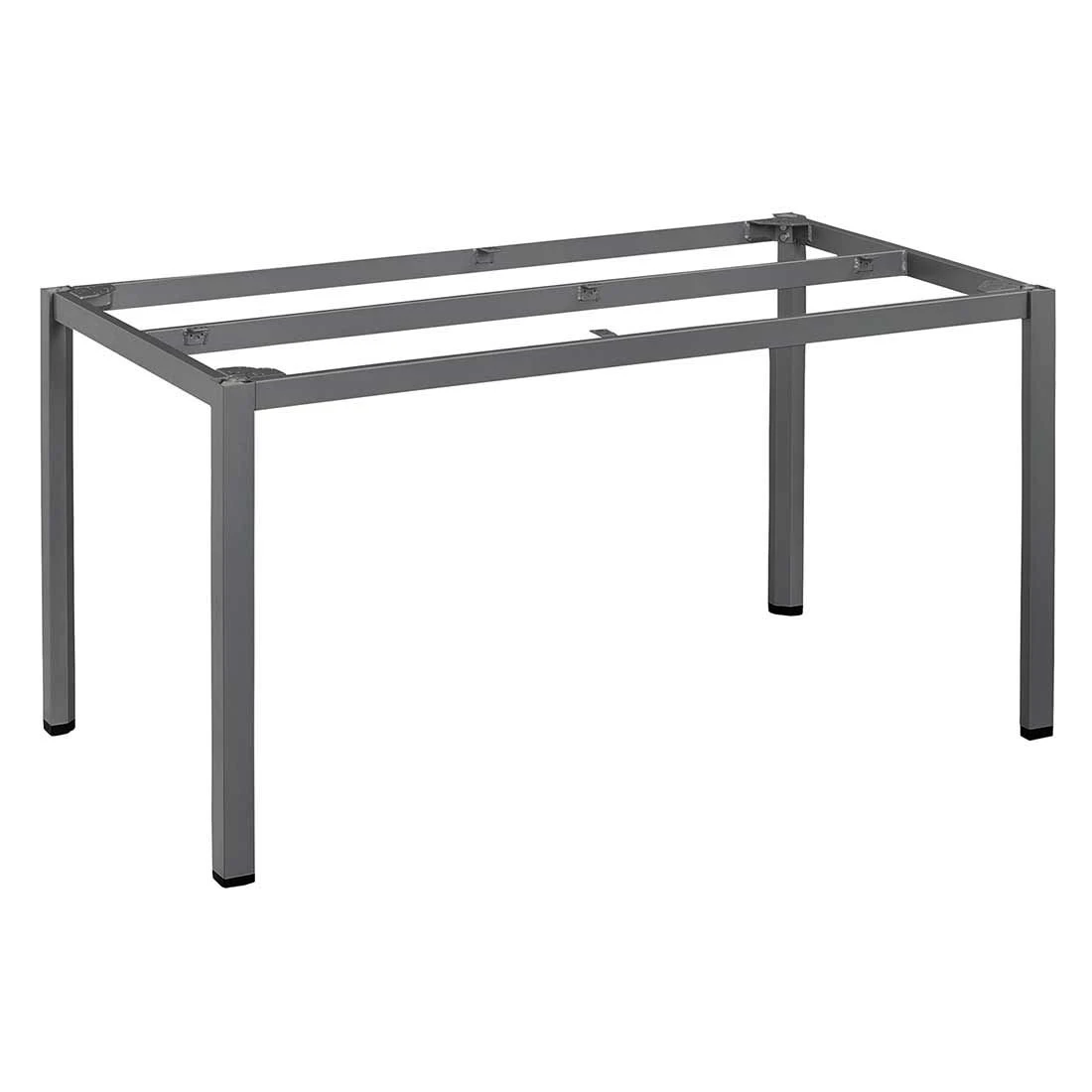 Kettler Cubic Gartentisch-Gestell 140x70cm Aluminium Anthrazit 1 Kettler Cubic Gartentisch-Gestell 140x70cm Aluminium Anthrazit