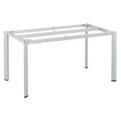 Kettler Edge Gartentisch-Gestell 140x70cm Aluminium Silber