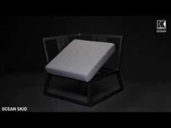 Kettler Skate Gartentisch-Gestell 160x95cm Aluminium Anthrazit