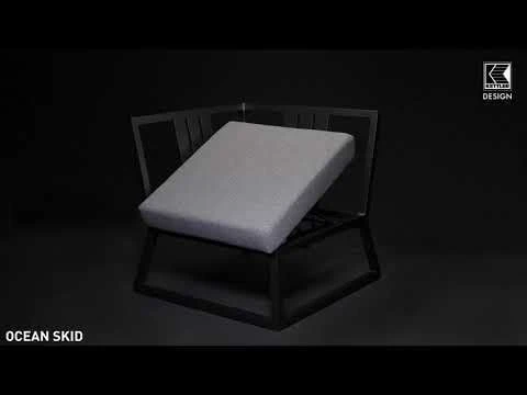 Kettler Skate Tischgestell Aluminium Anthrazit 1 Kettler Skate Tischgestell Aluminium Anthrazit