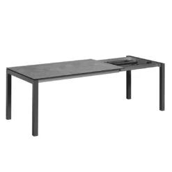 Kettler Cubic Ausziehtisch 150/210x95 Cm Aluminium/HPL Anthrazit -Grün Raum 1292910 2