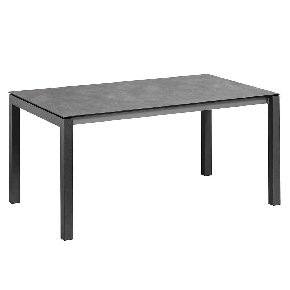 Kettler Cubic Ausziehtisch Aluminium/HPL Anthrazit/Anthrazit 2 Kettler Cubic Ausziehtisch Aluminium/HPL Anthrazit/Anthrazit – Bild 2