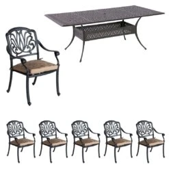 Hartman Amalfi Gartenmöbelset 7-tlg Bronze