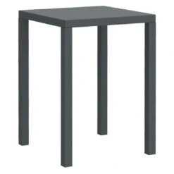 Vermobil Quatris Beistelltisch 32x32cm Stahl Antikgrau