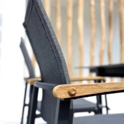 Zebra Felix Gartenmöbelset 7-tlg. Aluminium/Batyline Graphit/Grau -Grün Raum 1321433 6