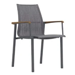 Zebra Felix Gartenmöbelset 7-tlg. Aluminium/Batyline Graphit/Grau -Grün Raum 1321433 7