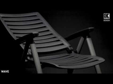 Kettler Wave Gartenmöbelset 5-tlg. Mit Tisch 160x95cm Silber 2 Kettler Wave Gartenmöbelset 5-tlg. Mit Tisch 160x95cm Silber – Bild 2