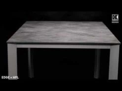 Kettler Basic Plus Gartenmöbelset 9-tlg. + Tisch 180x95cm Anthrazit