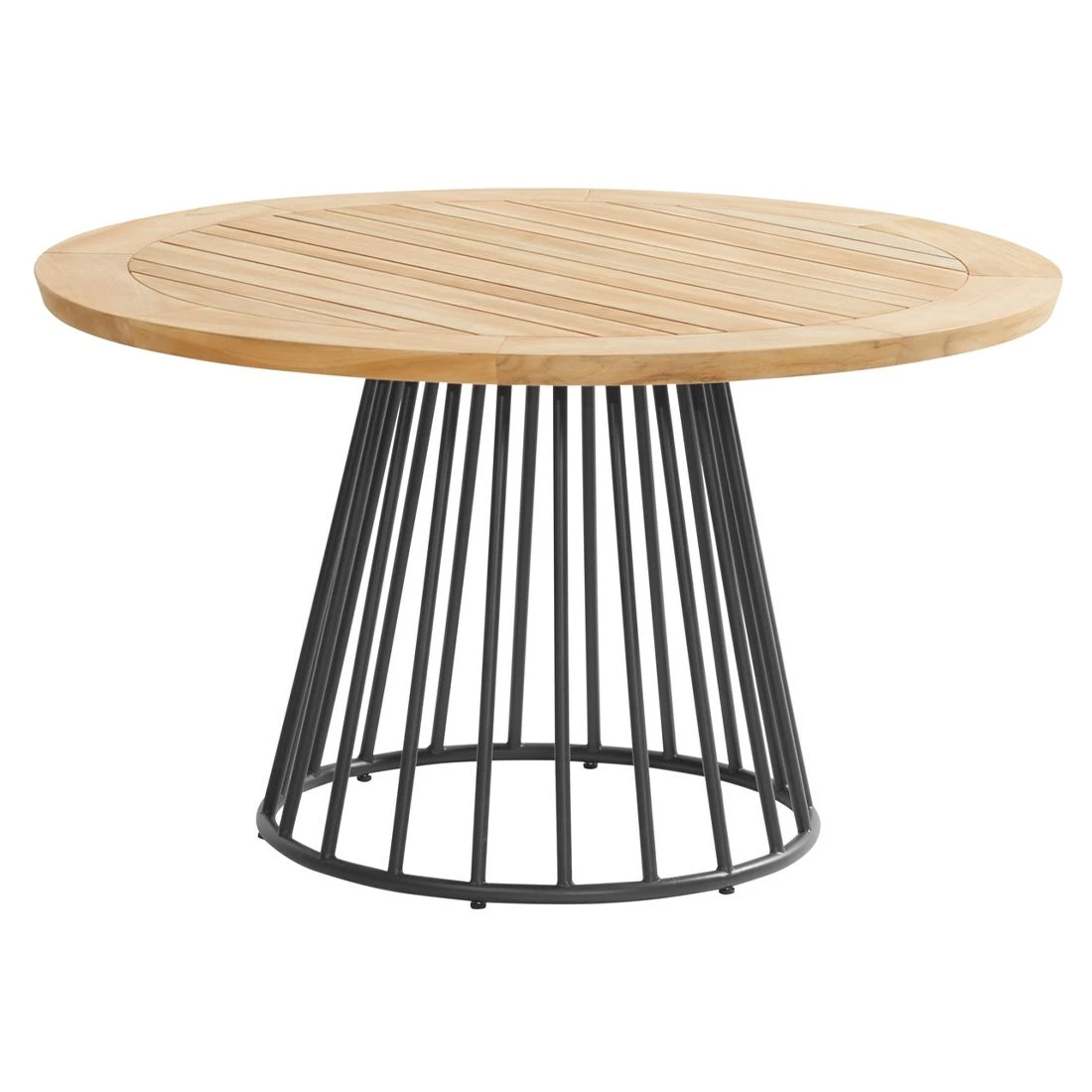 4Seasons Ambassador Gartentisch-Platte Ø130cm Teak Natur 2 4Seasons Ambassador Gartentisch-Platte Ø130cm Teak Natur – Bild 2