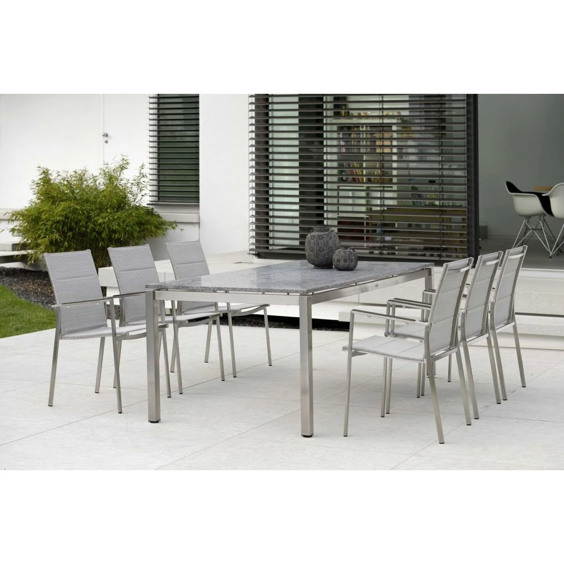 Stern Gartentisch-Gestell 200x100cm Edelstahl Vierkantrohr 16 Stern Gartentisch-Gestell 200x100cm Edelstahl Vierkantrohr – Bild 16