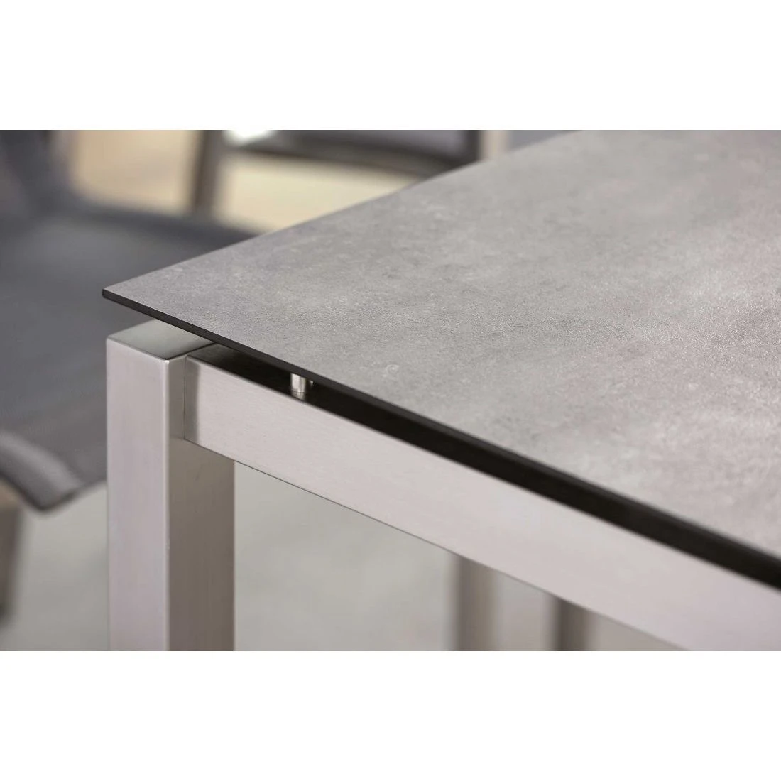 Stern Gartentisch-Gestell 200x100cm Edelstahl Vierkantrohr 5 Stern Gartentisch-Gestell 200x100cm Edelstahl Vierkantrohr – Bild 5