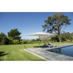 Glatz Fortero Stockschirm 350x350 Cm Eggshell -Grün Raum 681530 3