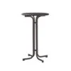 Sieger Boulevard Steh-Klapptisch Ø70 Cm Stahl/Mecalit Eisengrau/Schiefer Anthrazit