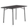 Sieger Boulevard Klapptisch 115x70cm Stahl/Mecalit Eisengrau/Schiefer Anthrazit
