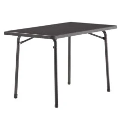 Sieger Boulevard Klapptisch 115x70cm Stahl/Mecalit Eisengrau/Schiefer Anthrazit