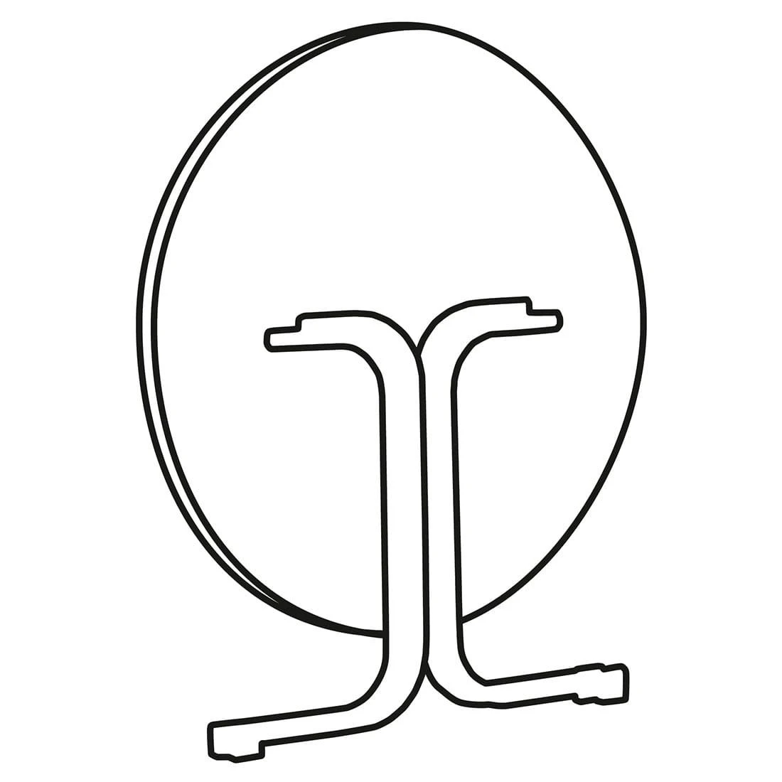 Sieger Boulevard Klapptisch Ø100 Cm Stahl/Mecalit Weiß/Marmor Weiß 4 Sieger Boulevard Klapptisch Ø100 Cm Stahl/Mecalit Weiß/Marmor Weiß – Bild 4