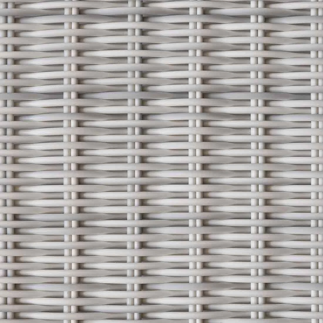 Zebra Yachtclub Loomus Gartentisch Ø100cm Geflecht/Teak Silkwhite 2 Zebra Yachtclub Loomus Gartentisch Ø100cm Geflecht/Teak Silkwhite – Bild 2