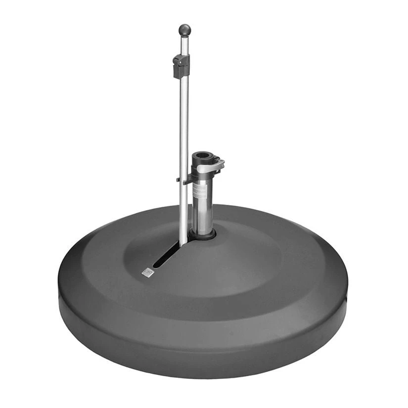 LiRo Maxi 120-K Mobiler Schirmständer Mit Schnellspanner Anthrazit 1 LiRo Maxi 120-K Mobiler Schirmständer Mit Schnellspanner Anthrazit