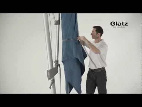 Glatz Sombrano S+ Ampelschirm Ø350cm Vanilla 1 Glatz Sombrano S+ Ampelschirm Ø350cm Vanilla