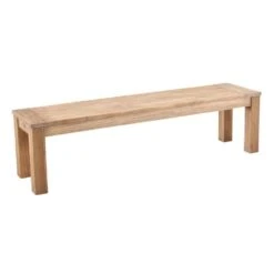 Best Moretti Gartenbank O.Lehne 170cm Teak Recycelt GreyWash