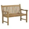 Best Moretti Gartenbank 120cm Teak Recycelt GreyWash