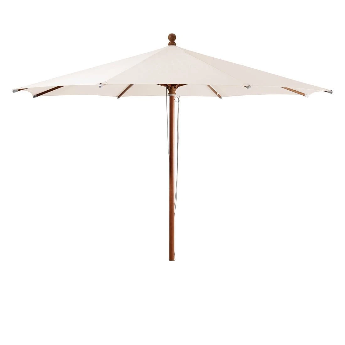 Glatz Piazzino Easy Stockschirm Ø300 Cm Eggshell 2 Glatz Piazzino Easy Stockschirm Ø300 Cm Eggshell – Bild 2