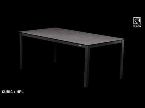 Kettler Cubic Gartentisch-Gestell 160x95 Cm Aluminium Anthrazit 1 Kettler Cubic Gartentisch-Gestell 160x95 Cm Aluminium Anthrazit