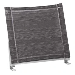 Zebra Linax Rückenlehne Edelstahl/Batyline Anthrazit