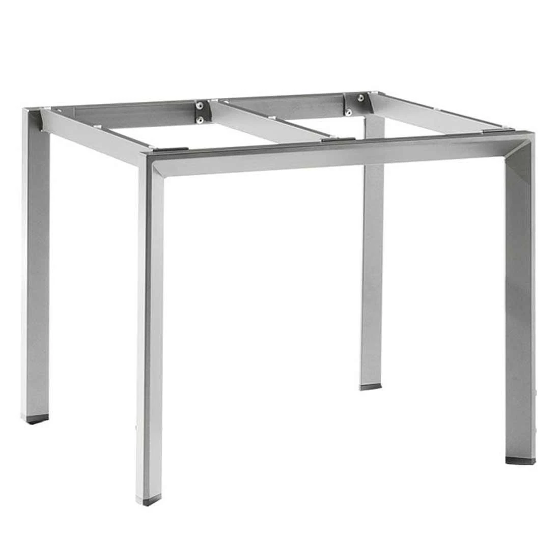 Sieger Gartentisch-Gestell 90x90 Cm Aluminium Graphit 1 Sieger Gartentisch-Gestell 90x90 Cm Aluminium Graphit