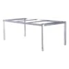 Zebra Opus Gartentisch-Gestell 210x100cm Edelstahl Gebürstet