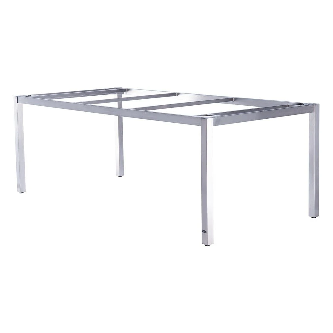 Zebra Opus Gartentisch-Gestell 210x100cm Edelstahl Gebürstet 1 Zebra Opus Gartentisch-Gestell 210x100cm Edelstahl Gebürstet