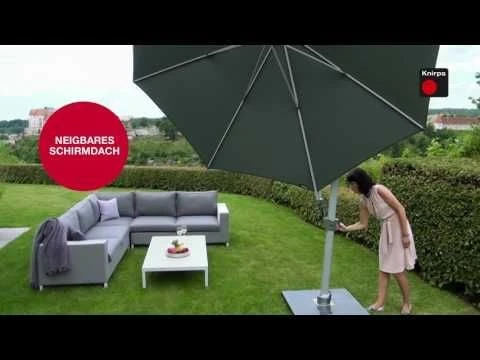 Knirps Pendelschirm Premium Ø340cm Rund Natur 1 Knirps Pendelschirm Premium Ø340cm Rund Natur