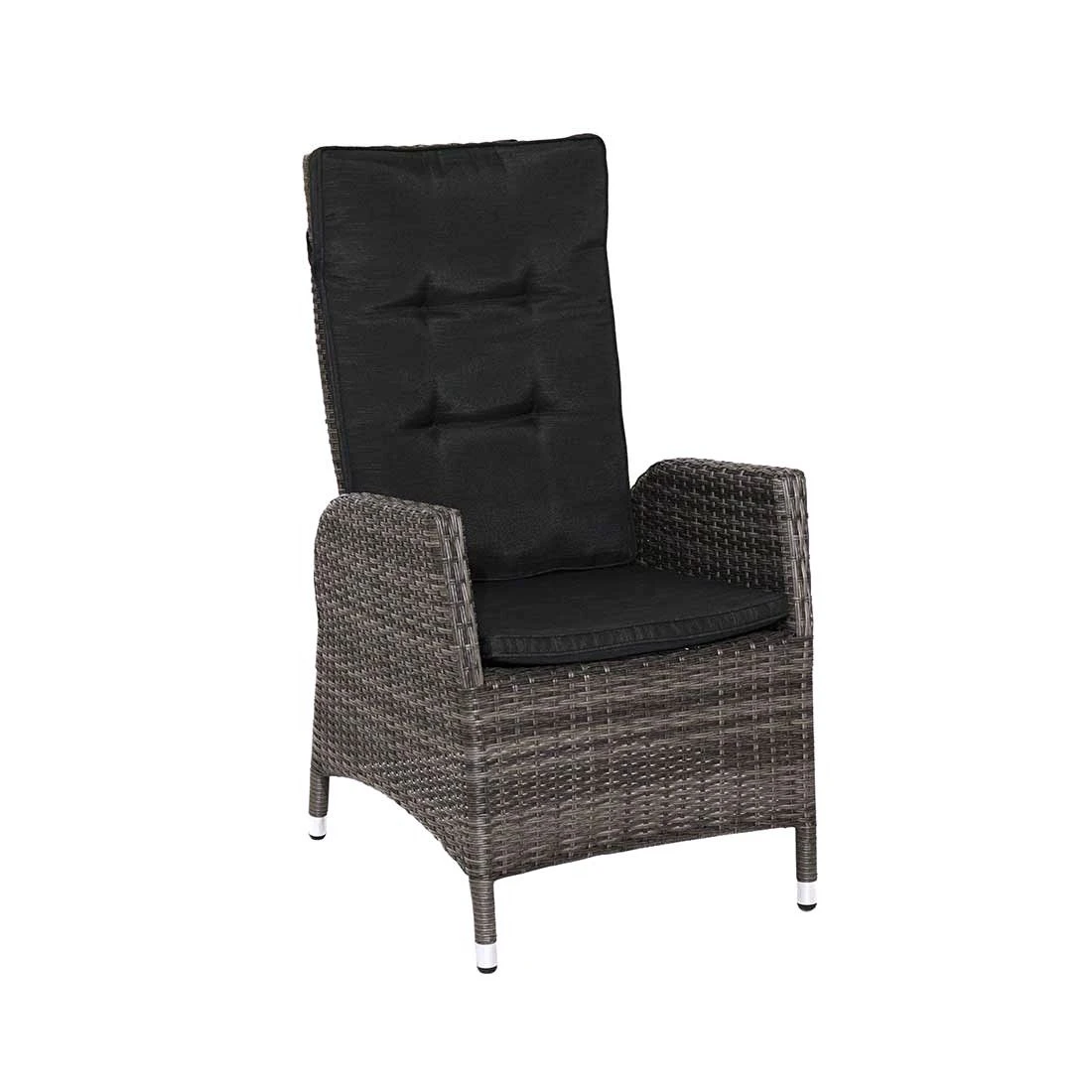 Ploß Rocking Gartenmöbelset 7-teilig Mit Tisch 220x100cm Grau-Braun 5 Ploß Rocking Gartenmöbelset 7-teilig Mit Tisch 220x100cm Grau-Braun – Bild 5