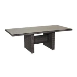 Ploß Rocking Gartenmöbelset 7-teilig Mit Tisch 220x100cm Grau-Braun 8 Ploß Rocking Gartenmöbelset 7-teilig Mit Tisch 220x100cm Grau-Braun -Grün Raum 930119 5