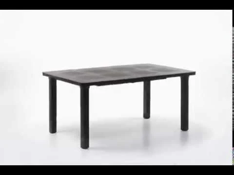 Nardi Bora Gartenmöbelset 7-tlg. Kunststoff Anthrazit 1 Nardi Bora Gartenmöbelset 7-tlg. Kunststoff Anthrazit