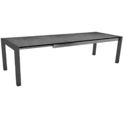 Stern Ausziehtisch 214/254/294x100 Cm Aluminium/Silverstar Anthrazit/Zement