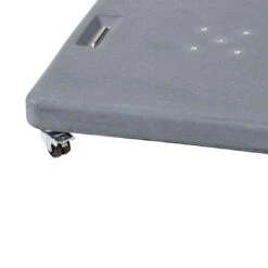 OUTLIV. Schirmständer Beton 125kg Für Ampelschirme LK159 Grau -Grün Raum 978178 4