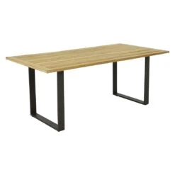 Apple Bee Condor Gartenmöbelset 7-tlg. Schwarz/Natur -Grün Raum apple bee condor gartenmoebelset 7 tlg 1356094 3