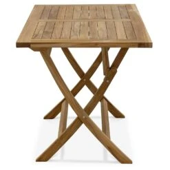 OUTLIV. Ontario Gartenmöbelset 5-tlg. Mit Klapptisch 120x70cm Natur -Grün Raum bounty gartenmoebelset 5 tlg mit klapptisch 120x70cm 1392009 4