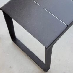 Cane-Line Copenhagen Gartenbank 121 Cm Aluminium Lava Grey -Grün Raum cane line copenhagen 2 sitzerbank 121 cm aluminium 1463531 3