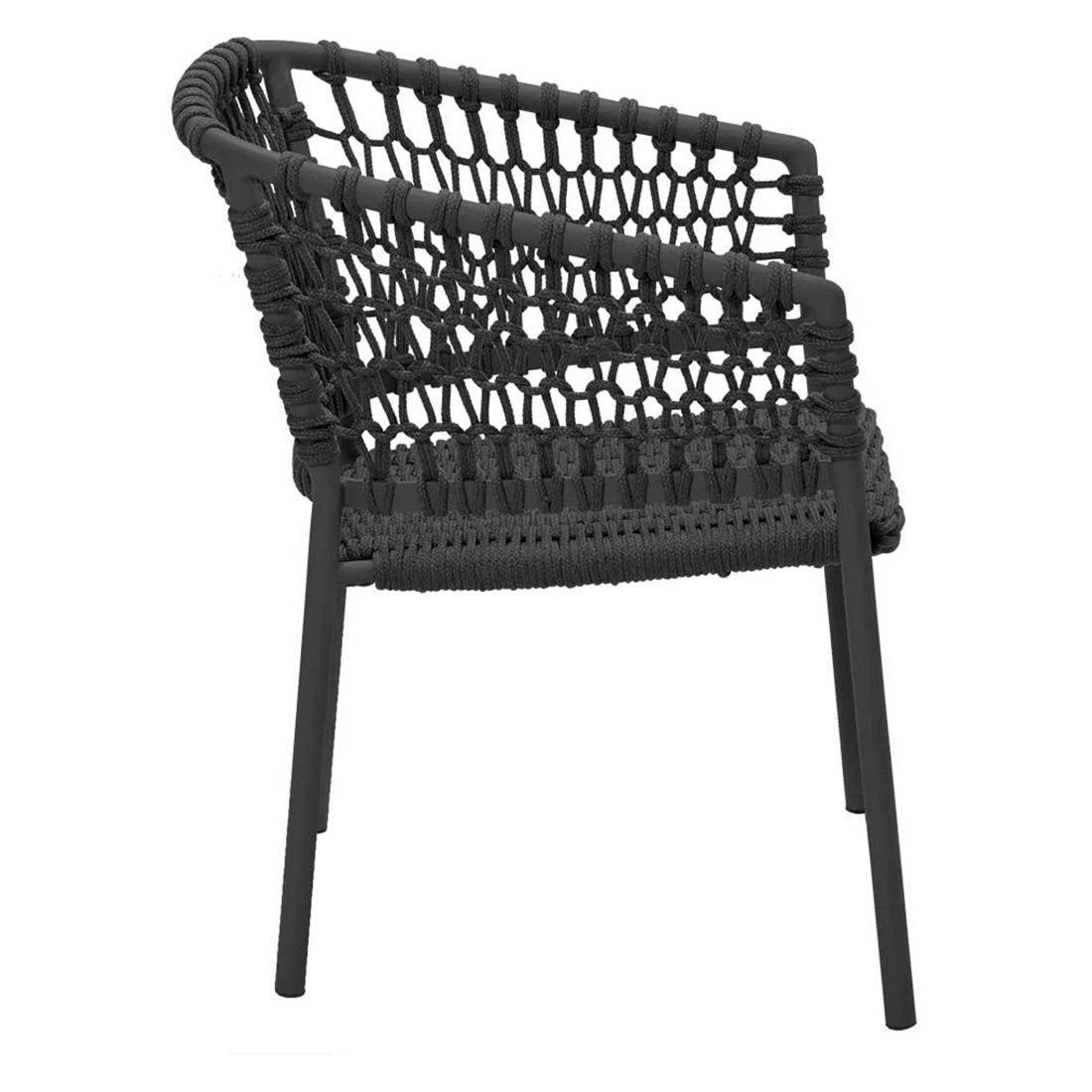 Cane-Line Ocean Gartenmöbel-Set 7-tlg. Mit Tisch 200x100cm Dark Grey 6 Cane-Line Ocean Gartenmöbel-Set 7-tlg. Mit Tisch 200x100cm Dark Grey – Bild 6