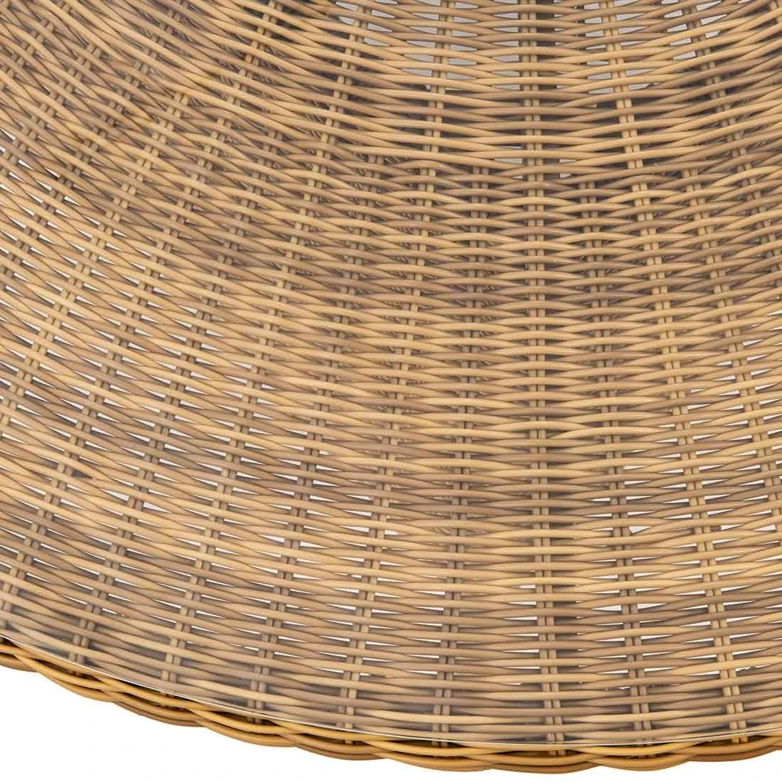 Domus Ventures Maryland Gartentisch Ø120 Cm Geflecht Rund Mit Glasplatte Mixed Beige 5 Domus Ventures Maryland Gartentisch Ø120 Cm Geflecht Rund Mit Glasplatte Mixed Beige – Bild 5