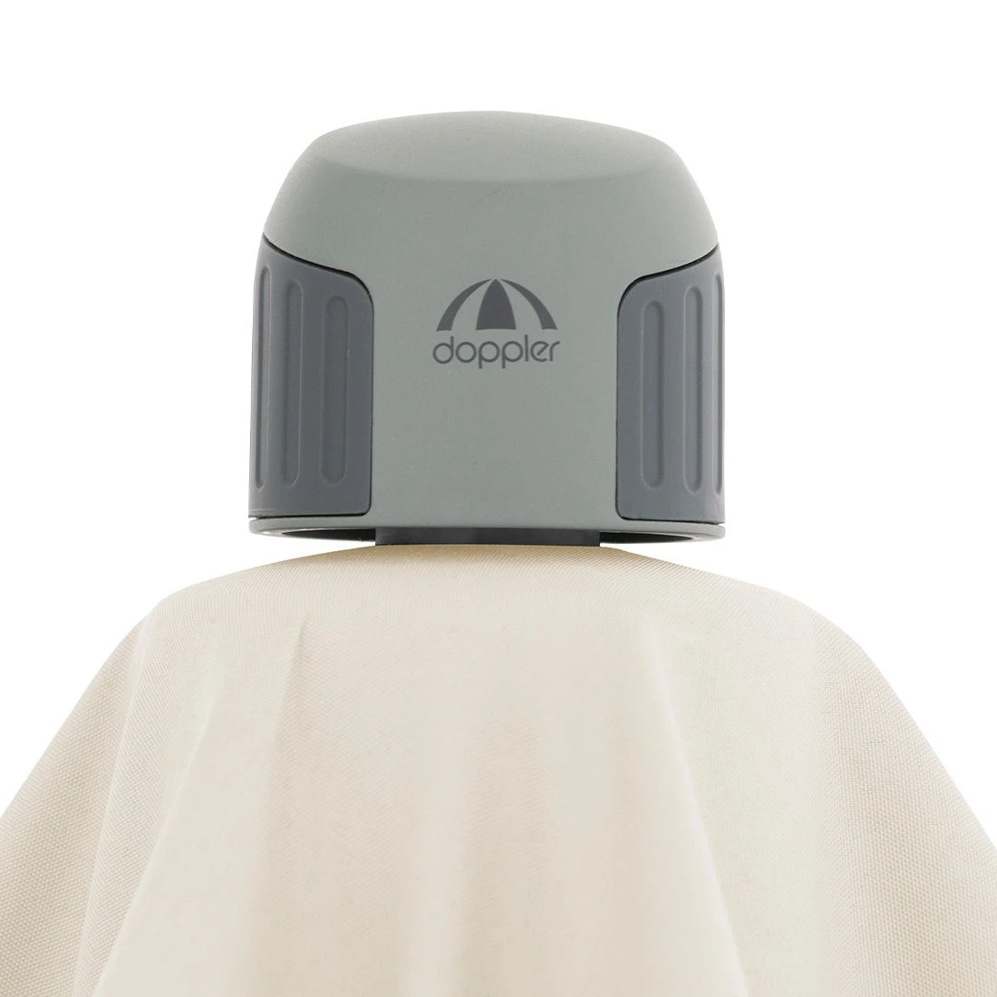 Doppler ACT Auto-Tilt Stockschirm Ø305cm Mit Kurbel Silber/Natur 8 Doppler ACT Auto-Tilt Stockschirm Ø305cm Mit Kurbel Silber/Natur – Bild 8