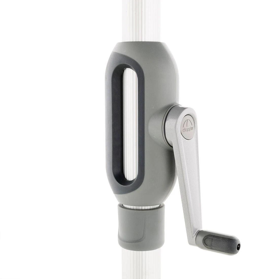 Doppler ACT Auto-Tilt Stockschirm Ø305cm Mit Kurbel Silber/Natur 9 Doppler ACT Auto-Tilt Stockschirm Ø305cm Mit Kurbel Silber/Natur – Bild 9