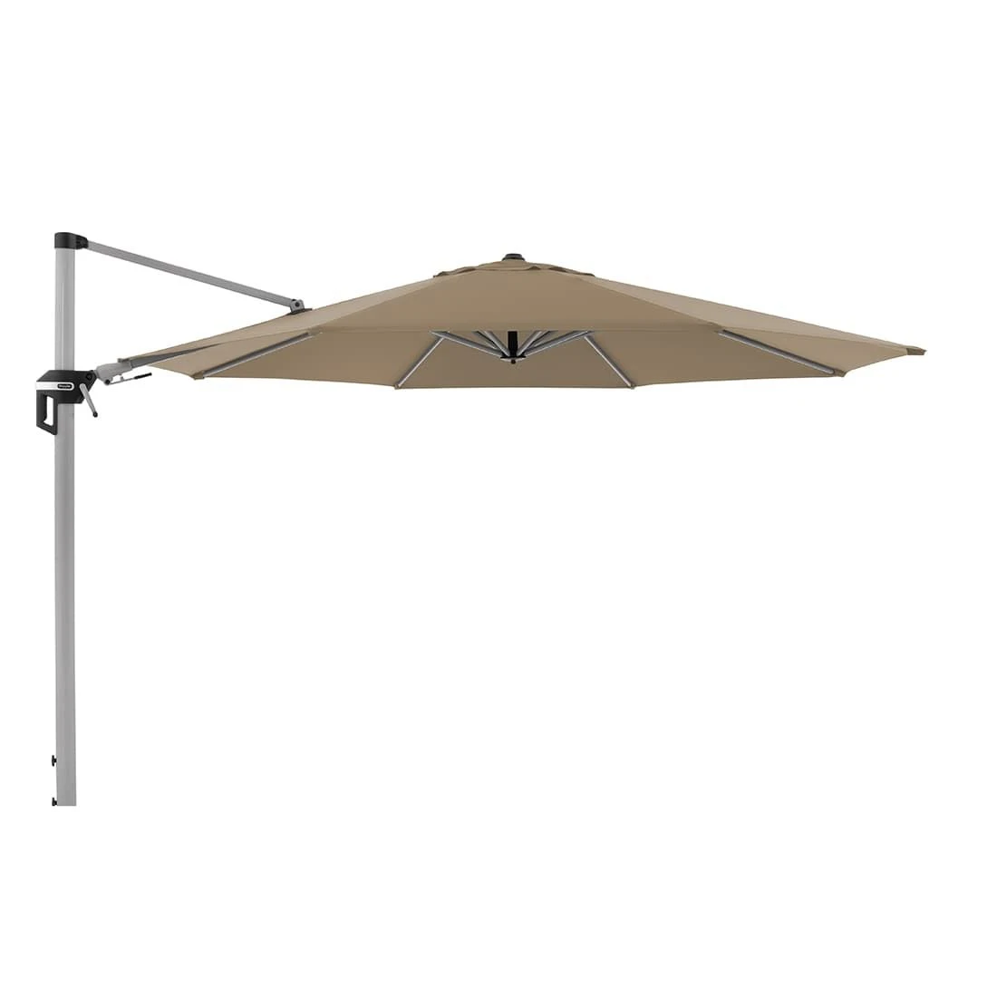 Doppler Active Ampelschirm Ø370cm Greige 1 Doppler Active Ampelschirm Ø370cm Greige