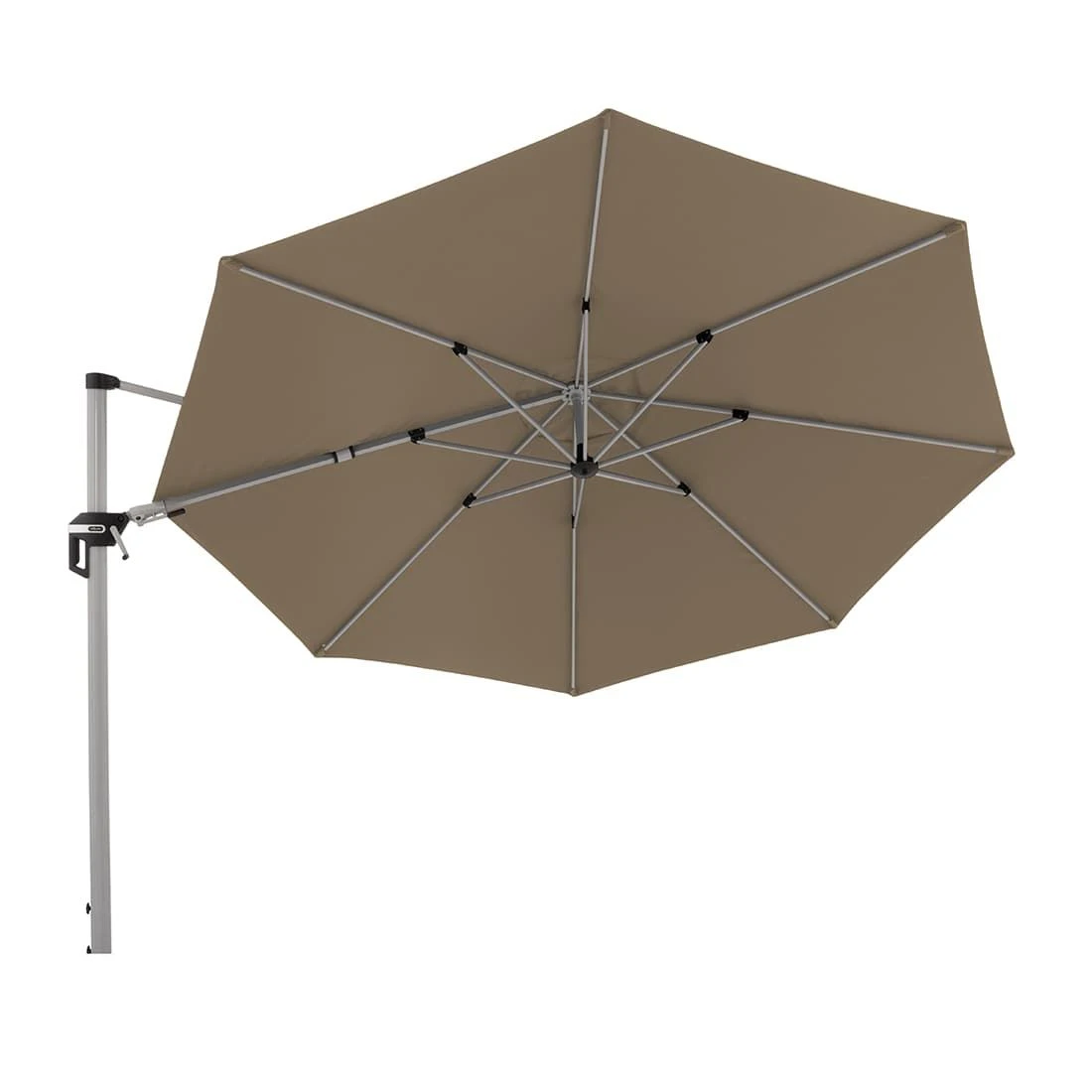 Doppler Active Ampelschirm Ø370cm Greige 3 Doppler Active Ampelschirm Ø370cm Greige – Bild 3