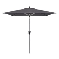 Doppler Active Mittelstockschirm 210x140cm - Mit Kurbel Anthrazit