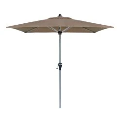 Doppler Active Mittelstockschirm 210x140cm - Mit Kurbel Greige