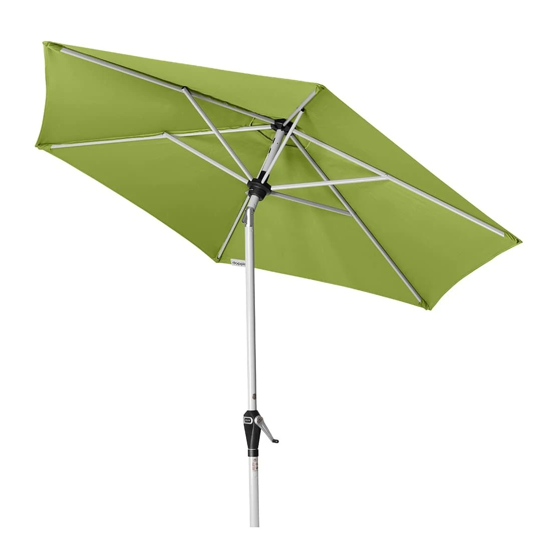 Doppler Active Mittelstockschirm Ø210cm - Mit Kurbel Green 2 Doppler Active Mittelstockschirm Ø210cm - Mit Kurbel Green – Bild 2