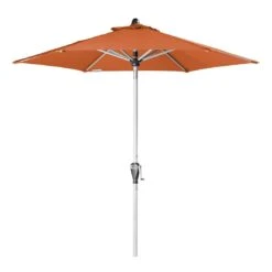 Doppler Active Mittelstockschirm Ø210cm - Mit Kurbel Terracotta